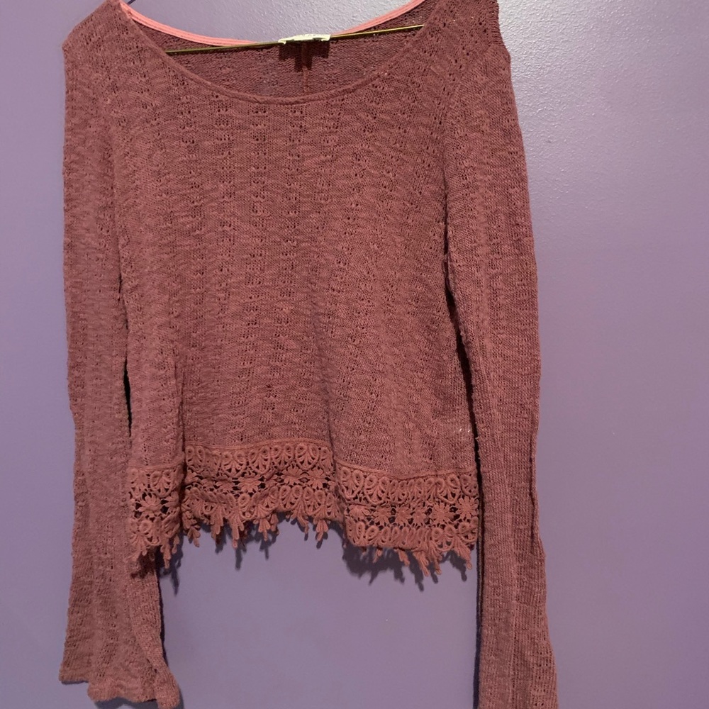 Floral Fringe Sweater!